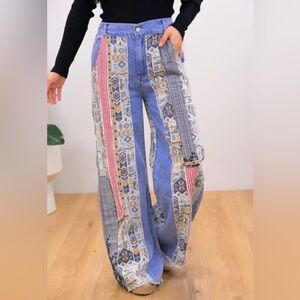 ❤️‍🔥FINAL PRICE❤️‍🔥POL Multi media pants L NEW